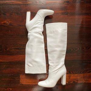 Steve Madden Eton real leather knee boots 8.5